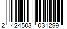 Barcode 2424503031299
