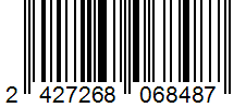 Barcode 2427268068487
