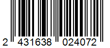 Barcode 2431638024072