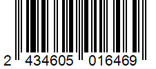 Barcode 2434605016469