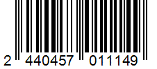 Barcode 2440457011149