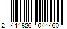 Barcode 2441826041460