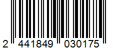 Barcode 2441849030175