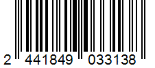 Barcode 2441849033138