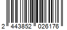 Barcode 2443852026176