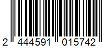 Barcode 2444591015742