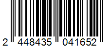 Barcode 2448435041652