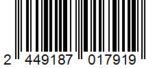 Barcode 2449187017919