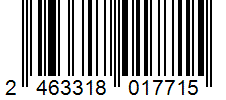 Barcode 2463318017715