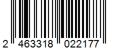 Barcode 2463318022177