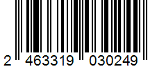 Barcode 2463319030249