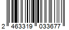 Barcode 2463319033677