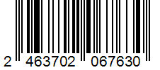 Barcode 2463702067630