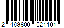 Barcode 2463809021191