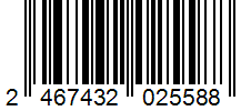 Barcode 2467432025588