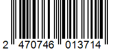 Barcode 2470746013714