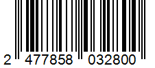 Barcode 2477858032800