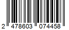 Barcode 2478603074458