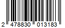 Barcode 2478830013183