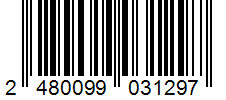 Barcode 2480099031297