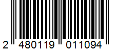 Barcode 2480119011094