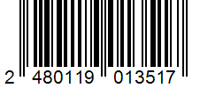 Barcode 2480119013517