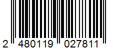 Barcode 2480119027811