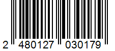 Barcode 2480127030179