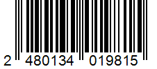 Barcode 2480134019815