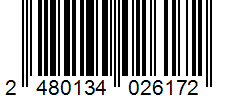 Barcode 2480134026172