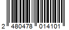 Barcode 2480478014101