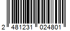 Barcode 2481231024801