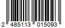 Barcode 2485113015093