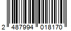Barcode 2487994018170