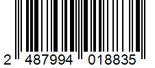 Barcode 2487994018835