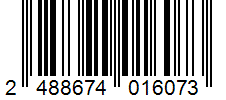 Barcode 2488674016073