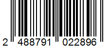 Barcode 2488791022896