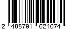 Barcode 2488791024074