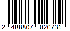 Barcode 2488807020731