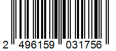 Barcode 2496159031756