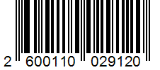 Barcode 2600110029120