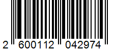 Barcode 2600112042974