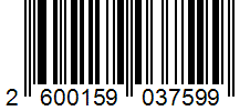 Barcode 2600159037599
