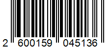 Barcode 2600159045136