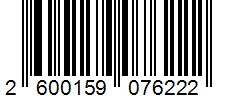 Barcode 2600159076222