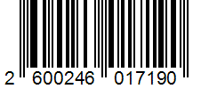 Barcode 2600246017190