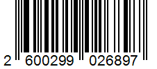 Barcode 2600299026897