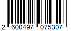 Barcode 2600497075307