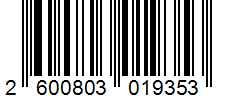 Barcode 2600803019353