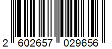 Barcode 2602657029656